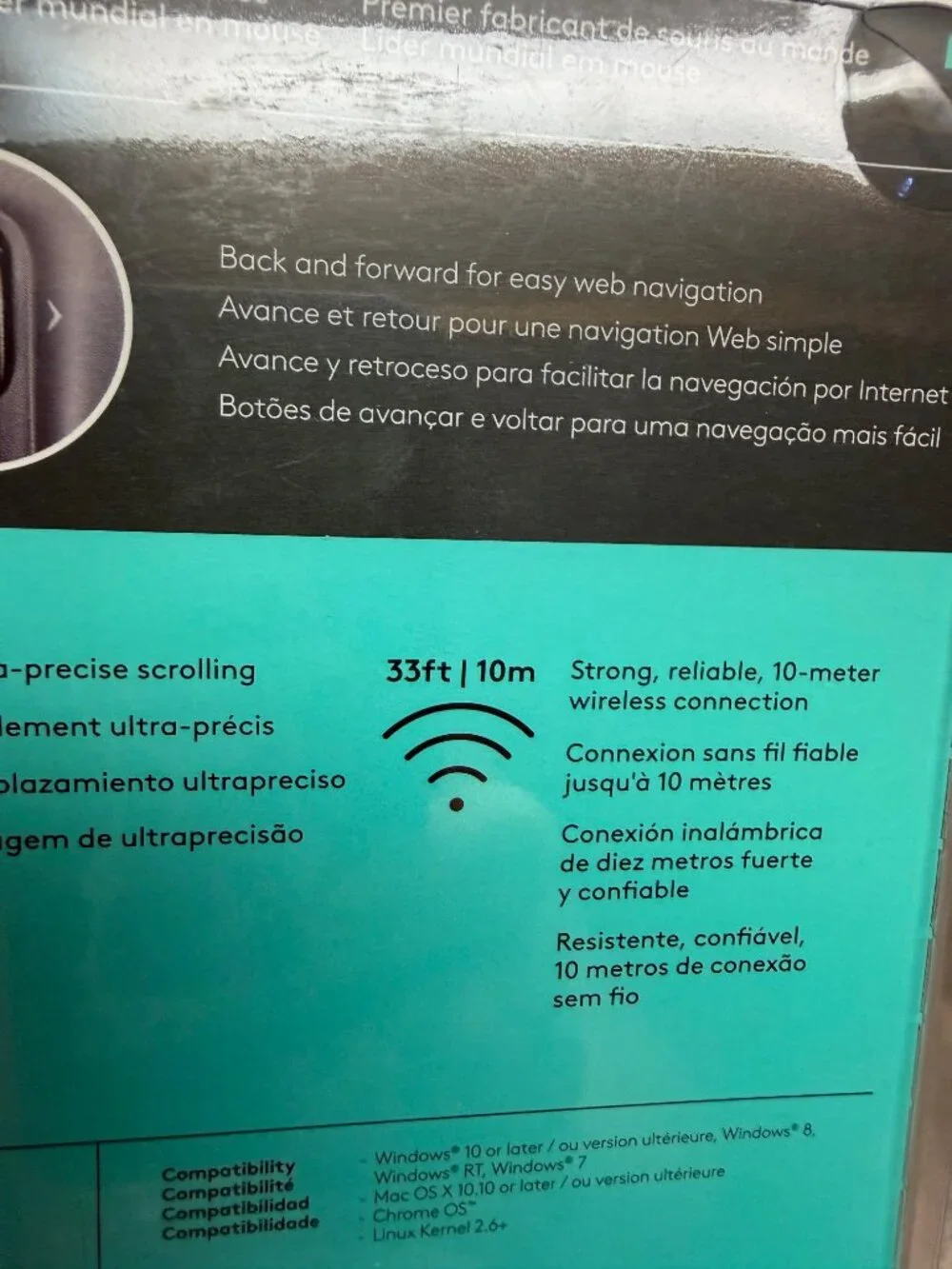 Logitech M325 Wireless Mouse NIP